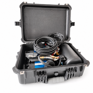 Compresor de Aire para Auto de Doble Cilindro con Tanque, Bomba Metálica de Accionamiento Directo, Inflador de Neumáticos 4x4 de Alta Resistencia, Venta de Fábrica - Product Image 3