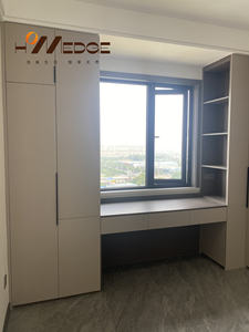 Accueil Salon Chambre Fenêtre flottante Bois massif Écologique Tatami Armoire basse Longue étagère Armoire de rangement Casier - Product Image 6