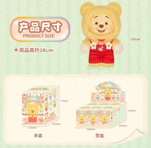 Hakiki üst oyuncak Winnie the pupupu şeker ayı/yaramaz serisi kör kutu vinil peluş bebek kolye gizem kutuları - Product Image 2