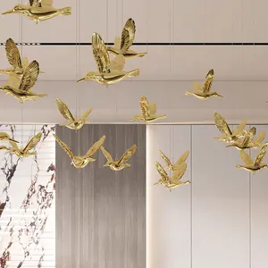 Bird Hanging Decoration Restaurant Ceiling Art Diwali Decorations For Home