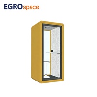 EGROspace – Cabine de bureau modulaire individuelle insonorisée pour studio et espace de travail, cabine téléphonique acoustique