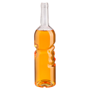 Bouteilles en verre cylindriques décoratives <span class=keywords><strong>de</strong></span> haute qualité pour vin et <span class=keywords><strong>liqueur</strong></span> avec gravure, impression offset et gravure à l'acide - Vente en gros - Product Image 3