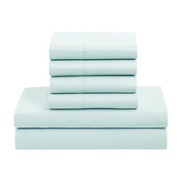 7 pièces de parures de lit, couette douce avec draps, taies d'oreiller, housse de coussin pour la vente en gros