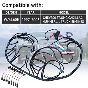 LS1 <span class=keywords><strong>4L60E</strong></span> DBC StandAloneエンジン配線用ハーネス8pc DelphiアダプターシボレーGMC CADILLAC 4.8 5.3 6.0L 1997-2006米国 - Product Image 2