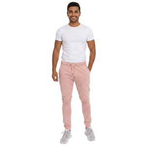 Pantalons de jogging de basketball pour hommes de haute qualité, pantalons de survêtement amples personnalisés, pantalons pour hommes, pantalon lavé - Product Image 1