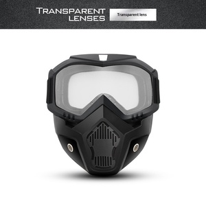 Masker Wajah Kacamata Harley untuk Berkendara Motor Anti Angin Full Frame Unisex Warna Menawan Helm Olahraga Kendaraan Off-Road - Product Image 6