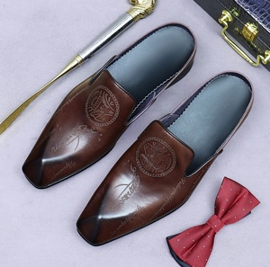 Zapatos de Cuero Vacuno Genuino de Lujo para Hombre, Transpirables, con Cordones, para Bodas y Fiestas - Product Image 2