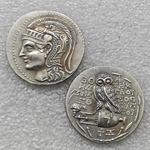 36 pièces de pièces de monnaie commémoratives de style antique de la Grèce antique, différentes - Product Image 3