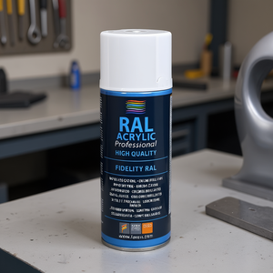 Pintura en Aerosol Acrílica Ral7001 Gris Plateado Profesional de Alta Calidad 400 ml - Product Image 3