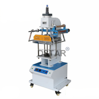Machine à estamper à chaud semi-automatique pour serviettes de table personnalisées avec logo de marque pour restaurant et hôtel, à vendre