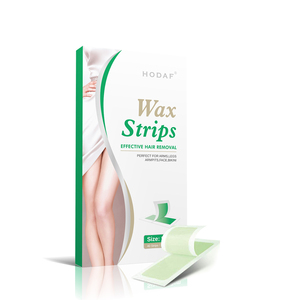 OEM Private Label strisce Non tessute organiche <span class=keywords><strong>di</strong></span> carta <span class=keywords><strong>di</strong></span> cera Non tessuta strisce <span class=keywords><strong>di</strong></span> cera fredda per <span class=keywords><strong>la</strong></span> <span class=keywords><strong>depilazione</strong></span> zuccherino - Product Image 4