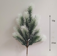Plantes vertes artificielles PE de Noël Branches de pin Sapin de Noël pour la décoration