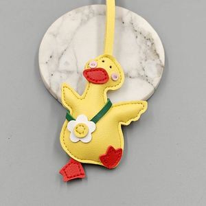 Diy Handbag Decorations Keychain Pendant Various Mushroom Penguin Little Yellow Duck <b>Charms</b> <b>Bag</b> Hanging Accessories - Product Image 3