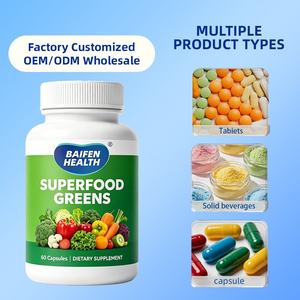Capsules de suppléments de superaliments verts OEM/ODM pour un soutien détoxifiant et un nettoyage en douceur – Capsules de Spiruline et de Chlorelle - Product Image 4