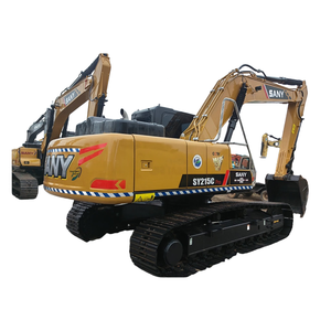 Pelleteuse d'occasion Sany sy215cpro de bonne qualité machine de construction de routes 21 tonnes sy215c pelleteuse d'occasion vente - Product Image 1