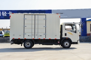 Camionnette Sinotruk Howo 4X2 à carrosserie fermée, conduite à gauche/droite, pour le transport de marchandises commerciales, directement de l'usine - Product Image 4