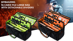 Bolsa organizadora de cables de muestra gratis, caja organizadora de cables, bolsa de almacenamiento de cables electrónicos - Product Image 5