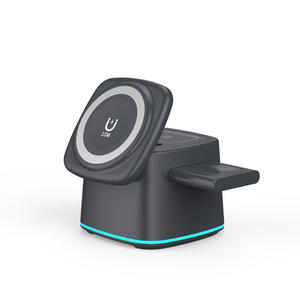 2025 Producto de tendencia 3 en 1 PD Adaptadores de carga Superficie magnética desmontable multifuncional 5W 10W 15W <span class=keywords><strong>Cargador</strong></span> inalámbrico - Product Image 1