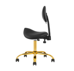 Fábrica al por mayor taburete de silla de montar taburete de salón móvil ligero taburete de belleza Silla de patinaje sobre ruedas de elevación libre con espalda inclinada - Product Image 4