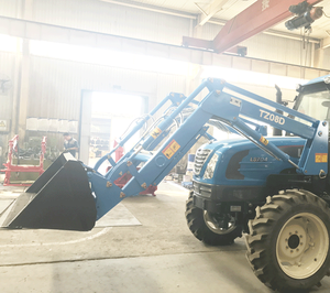 Maquinaria agrícola <span class=keywords><strong>tractor</strong></span> con cargador <span class=keywords><strong>de</strong></span> cubo común - Product Image 1