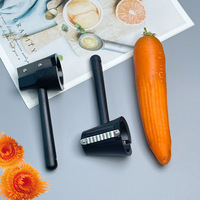 Mini Food Chopper Manuele Veegbare Snijmachines Golf Spiraal Shred Proces Apparaat Gadget Groente Fruit Dunschiller En Snijder