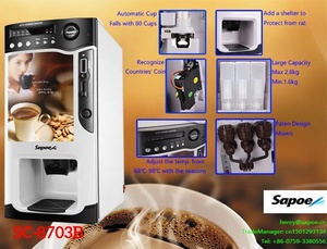 Hoàn Toàn Tự Động Thuận Lợi Giá Máy Pha Cà Phê Nhà Máy - Product Image 5