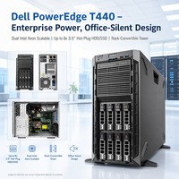 Server Workstation Menara De Ll Emc Poweredge T440 Intel Xeon Gold 5118 Silver yang Laris Terjual