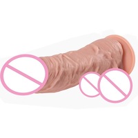 Nouveau Godemiché Extrême en TPE Souple avec Ventouse Pratique pour Femme Adulte et Homme - Jouet Sexuel Érotique Sybian Lahore