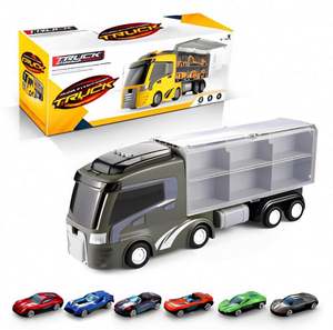 Modernos Coches de Juguete de Plástico ABS a Escala 1:50, Pequeños Coches de Carreras con Puertas que se Abren, Venta al por Mayor para Niños, Pista de Fricción - Product Image 6