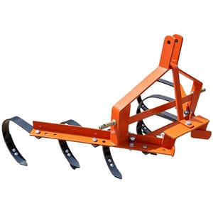 Machine à labourer à attelage trois points, cultivateur agricole de <span class=keywords><strong>jardin</strong></span> avec pointes de lame à ressort remplaçables pour ameublir la terre dure - Product Image 4