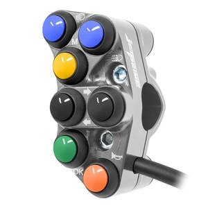 Interruptor de manillar izquierdo para Triumph Tiger 850 Sport (Titanio) - Product Image 2