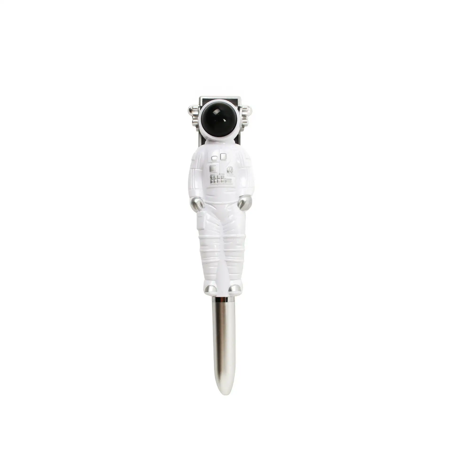 Wholesale Novelty Astronaut Spaceman Shape Ballpoint Pen Custom Logo Promotional Advertising Plastic Pen Giveaways