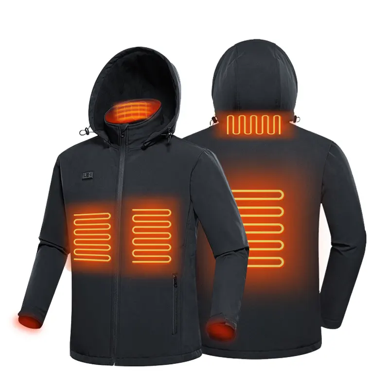 NEW r mens lightweight electronic heated clothing outdoor heated jacket and outside heated gloves accessories