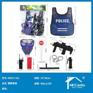 Mi Casita Police Set Plastic Role Play Toy For Kids 4-6 Years With Vest And Accessories - Product Image 1