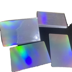 บัตรธุรกิจพลาสติกโฮโลแกรมแบบตัดด้วยเลเซอร์ ขนาด 85.5x54 มม. - Product Image 2