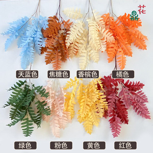 Decoraciones Florales, Hojas de Ciprés Artificiales, Flores de Seda de 30cm-100cm, Decoración de Techo para Bodas, Arreglos para Pasillos y Escenarios - Product Image 5