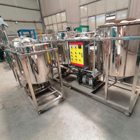 Automatische kleine schaal palmolie-raffinagemachine CPO-molen mini-productielijn hoge opbrengst hoge efficiëntie