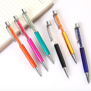 C & H Tùy Chỉnh Bút Bi Vàng Bột Bút Kim Loại Pha Lê Đá Kẹo 1.0Mm Khuyến Mại Văn Phòng Trường Quà Tặng Tùy Chỉnh Bóng Bút - Product Image 6