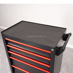 Armoire à outils industrielle en acier, 7 tiroirs, sur roulettes, verrouillable, OEM, capacité 300 kg, style européen, pour <span class=keywords><strong>garage</strong></span> et <span class=keywords><strong>atelier</strong></span> - Product Image 5