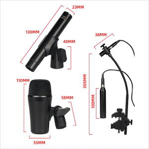 Kit de microphones de batterie Audix à <span class=keywords><strong>prix</strong></span> réduit, 7 pièces avec suppression du bruit, pour instruments de musique - Meilleures ventes - Product Image 2