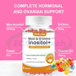 Ausreson Myo <span class=keywords><strong>Inositol</strong></span> и d Chiro <span class=keywords><strong>Inositol</strong></span>, добавка, Мио-инозитол, витаминные жевательные резетки, индивидуальная Марка - Product Image 3