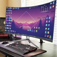 Moniteur de jeu incurvé IPS 24 27 34 pouces 2K 240Hz 1ms pour ordinateur de bureau