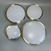 Plafonnier LED moderne de 12 pouces encastré 3000K-4000K-5000K Luminaire de cuisine monté en surface