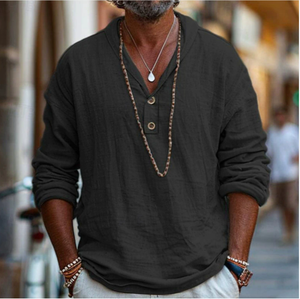 <span class=keywords><strong>Chemise</strong></span> à manches longues en coton décontractée pour <span class=keywords><strong>homme</strong></span>, <span class=keywords><strong>chemise</strong></span> de loisirs quotidienne, <span class=keywords><strong>taille</strong></span> plus <span class=keywords><strong>6XL</strong></span>, ODM personnalisé - Product Image 4