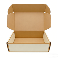 Boîte aux lettres en carton ondulé recyclable, protection électronique fragile