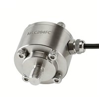 Capteur de force de compression et de tension miniature rond pour robot MLC204FC, 200 kg, précision 0,2 %, fixation par vis