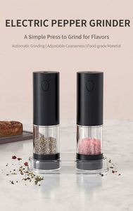 Rechargeable Salt and <b>Pepper</b> <b>Grinder</b> Electric Stainless Steel Spice Mills Custom Logo - Product Image 4