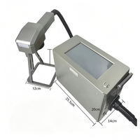 Huike peut livrer à domicile une machine de marquage laser portative en acier inoxydable et plastique de 20W30W