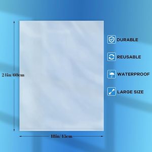 Laundry Garbage <b>Bags</b> HDPE with Heat <b>Seal</b> Closure Offset Printed Disposable for Factory Travel Hospital - Product Image 3