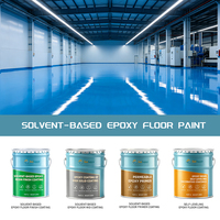 Peinture d'apprêt époxy à base de solvant, forte adhérence, scellant pour béton, anti-poussière, résistant à la corrosion, revêtement industriel pour garage